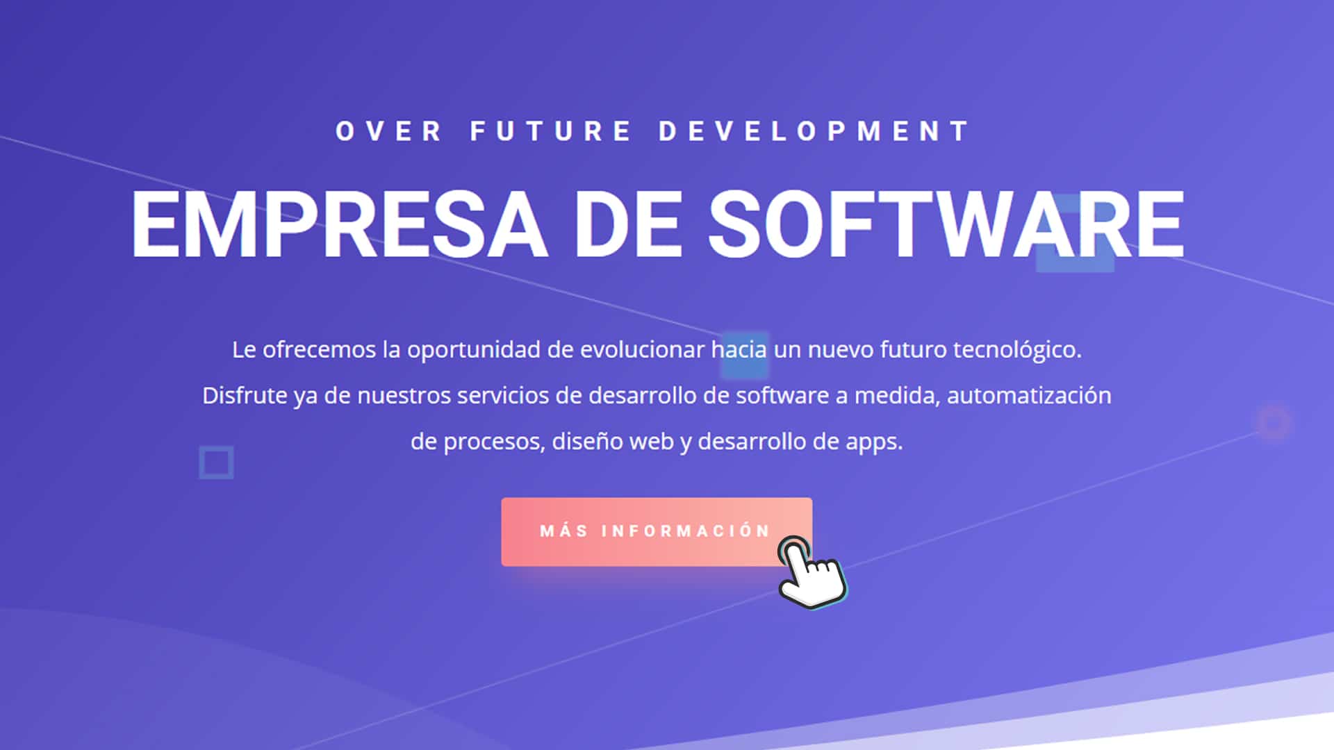 Over Future Development es una nueva marca comercial y empresa de software